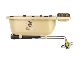 Cadeirinha De Cachorro Para Bikes Kalf Pet Bege/Marrom