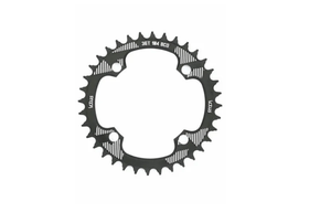 Coroa Indexada Ictus  Bcd 104 36 Dentes - Preta