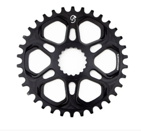 Coroa Bike Padrão Shimano Gxp 12S 34D Sledgehammer -  Preto 34D - 12S