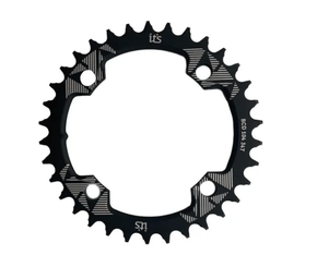 Coroa De Bicicleta Ictus Bcd 104 34 Dentes Preta