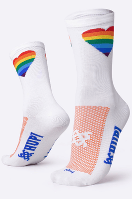 Meia Hupi Colorful Heart