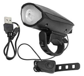 Farol Dianteiro 2 Em 1 Para Bicicleta Epl-Fl1544b 300 Lumens Epic