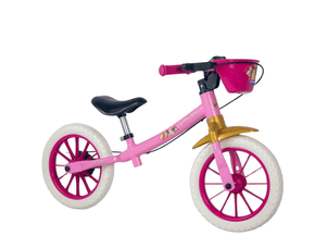 Bicicleta Infantil Balance Bike Aro 12 Princesas Nathor