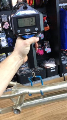 Quadro De Bicicleta Trial Aro 26 Fit Bikes - Dourada