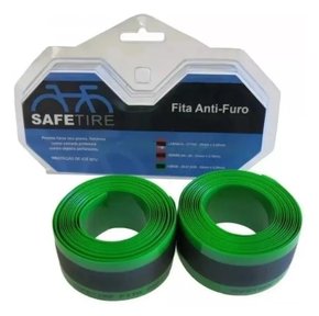 Fita Protetora Anti-Furo 35Mm Para Aro 26, 27,5 E 29 Verde