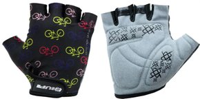 Luva Hupi Eco Dedo Curto Bike Colors