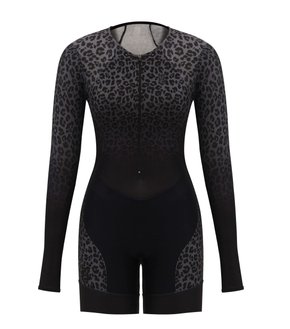 Macaquinho Feminino Manga Longa Ultracore Jaguar Com Top