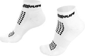 Meia Curta Para Corrida Hupi - Running Pro Branco