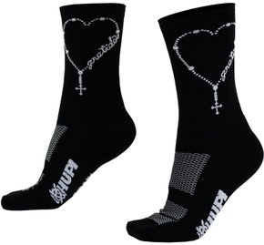 Meia De Ciclismo Hupi Fé E Gratidão