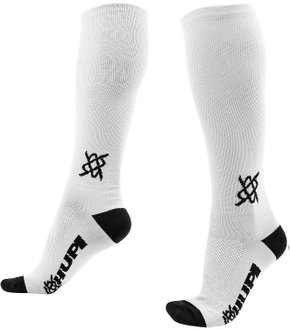 Meia Ciclismo Hupi Longa Branca