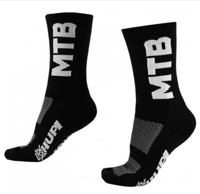 Meia Para Mountain Bike Hupi Mtb Preto