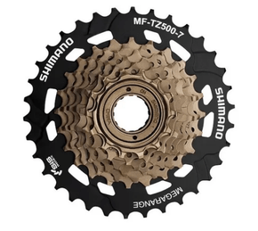 Catraca Roda Livre Shimano 7V Megarange Mf-Tz500 14/34D