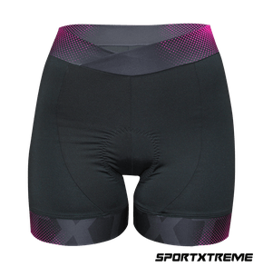 Bermuda Active Ciclismo Feminino Sport Xtreme Iris Rosa