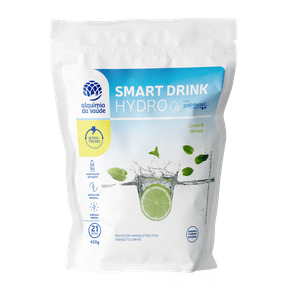 Intra Treino Smart Drink Hydro Limão E Hortelã Alquimia Da Saúde 420G