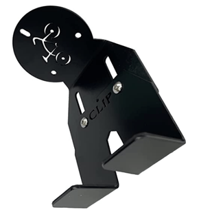 Suporte De Parede Para Bike Com Apoio Para Pedal Clip Decora Bike - Preto