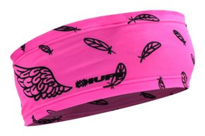 Testeira Hupi Headband Bandana Asas Rosa