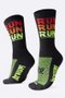 Meia Hupi Run Run Run Único