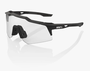Óculos 100% Speedcraft Xs (Pequeno) - Soft Tact Black - Smoke Lens