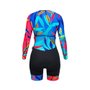 Macaquinho De Ciclismo Sportxtreme Comfort Bali Manga Longa