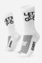 Meia Hupi Lets Bike - Branco