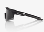Óculos 100% Speedcraft Xs (Pequeno) - Soft Tact Black - Smoke Lens