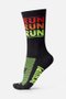 Meia Hupi Run Run Run Único