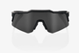 Óculos 100% Speedcraft Xs (Pequeno) - Soft Tact Black - Smoke Lens