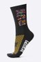 Meia Hupi Run Colors - Preto