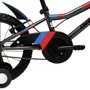 Bicicleta Infantil Groove S/Cambio Ragga Aro 16 Graf/Azul/Verm