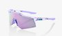 Óculos Para Ciclismo 100% Speedcraft Xs (Pequeno) - Polished Translucent Lavender - Hiper Lavander Mirror Lens