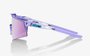 Óculos Para Ciclismo 100% Speedcraft Xs (Pequeno) - Polished Translucent Lavender - Hiper Lavander Mirror Lens