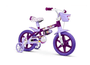 Bicicleta Infantil Aro 12 Puppy Nathor Roxo