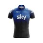 Camisa Ciclismo Black Cat Sport Wear Mtb Blue