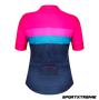Camisa Ciclismo Feminina Slim Manga Curta Sportxtreme Livade