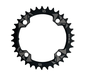 Coroa De Bicicleta Ictus Bcd 104 34 Dentes Preta