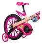 Bicicleta Infantil Aro 16 Barbie Nathor