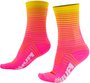 Meia Hupi Hyperline Rosa/Amarelo - Para Pes Menores
