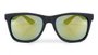 Óculos De Sol Hupi Luppa Armação Preto Fosco Lente Verde Espelhado